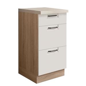 Kuchyňská Skříňka Favorit 8D Sonoma/White obraz