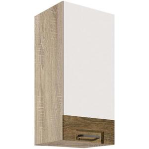 Kuchyňská Skříňka Favorit 30G Sonoma/White obraz