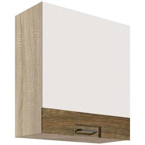 Kuchyňská Skříňka Favorit 34G Sonoma/White obraz