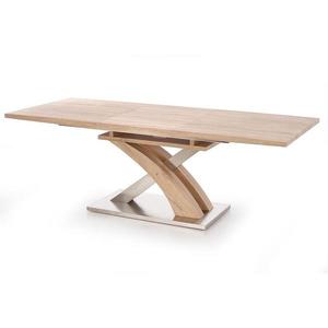Stùl Sandor 160/220 Mdf/Ocel – Sonoma obraz