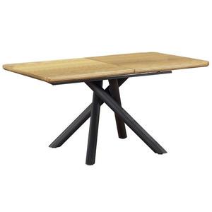 Stùl Derrick 160/200 Mdf/Ocel – Dub Naturalny/Černá obraz