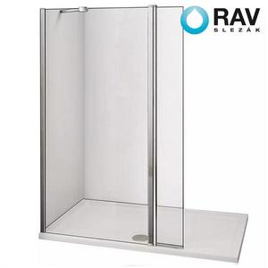 RAV-SLEZÁK Stěna walk-in Dafne (70+30)x195 čirě – chrom obraz