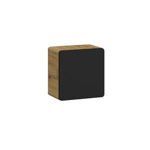 Závěsná skříňka Bronx 35 cube černý/dub obraz
