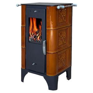 Krbová kamna Bellino Goldbrown 6 kW obraz