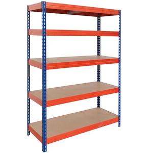 Kovový zásuvný regál Rivet 300 192x100x50 cm - 5 polic/300 kg obraz