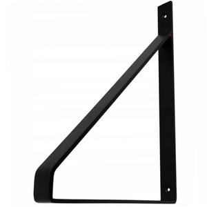 Konzola pod polici Gino 30x22 cm černá matná obraz