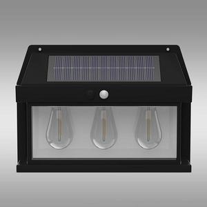 SOLÁRNÍ LAMPA S POHYBOVÝM ČIDLEM PIR TALIN 3 46826 KD3 obraz