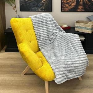 Deka Laura 70x140 cm 8 světle šedá obraz