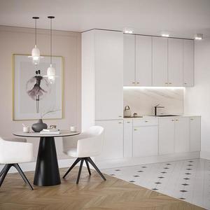 Kuchyňská linka Luxeo 250 Bílý/tenký rám White Set 1 obraz