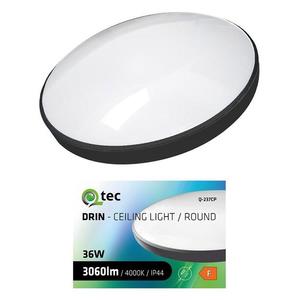 Svitidlo QTEC 36W 4000K Black obraz