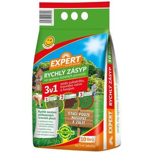 Expert - rychlý zásyp (směs na opravu travních ploch) 10 l obraz