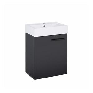 Skříňka s umyvadlem Mini 45 černý obraz