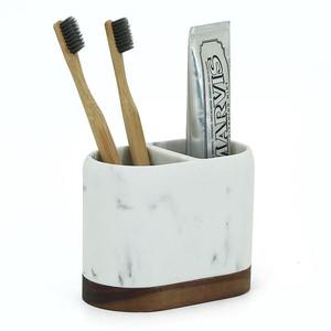 Hrnek na zubní kartáček pl-5749-white obraz