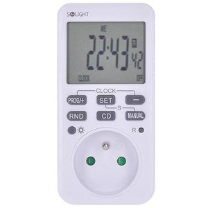 Digitální týdenní časový spínač 10 režimů LCD obraz