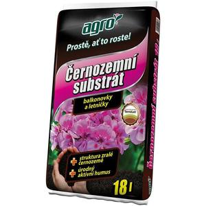 Agro černozemní substrát pro balkonové rostliny18 l obraz