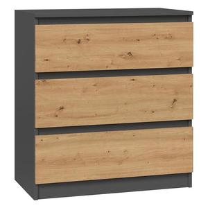 Noční stolek Malwa M3 antracit/artisan obraz