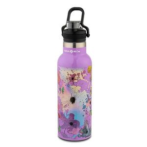 Ocelová cestovní lahev "We Care" šeřík 500 ml obraz