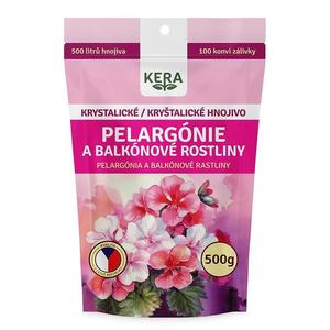 Krystalické hnojivo pelargonie a balkonové rostliny 500 g obraz