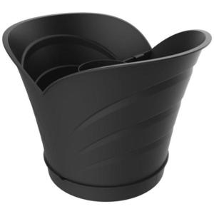Květináč ke sloupu TULIPANO antracit obraz