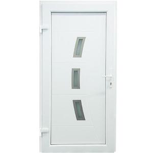 Vchodové dveře Candy D26 80L 88x198x7 bílé obraz