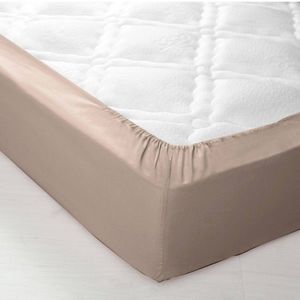 Jednobarevné napínací prostěradlo zn. Colombine® s hloubkou rohů 32 cm, z polycotonu obraz
