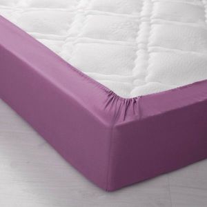 Jednobarevné napínací prostěradlo zn. Colombine® s hloubkou rohů 32 cm, z polycotonu obraz