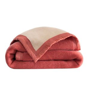 Dvoubarevná vlněná přikrývka 600g/m2 obraz
