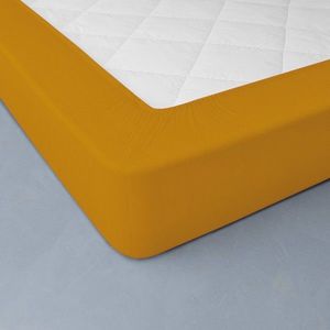 Jednobarevné napínací prostěradlo zn. Colombine® s hloubkou rohů 32 cm, z bavlny obraz