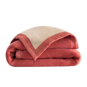 Dvoubarevná vlněná přikrývka 800g/m2 obraz