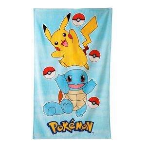 Dětská velurová osuška s potiskem Pokémon obraz
