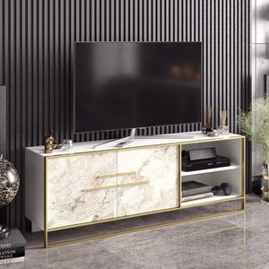 TV stolek Polka - White obraz