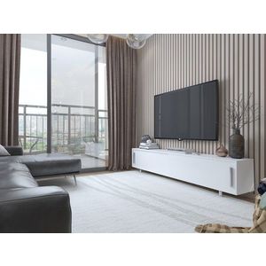 TV stolek Nehi - White, White obraz