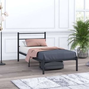 Rám jednolůžkové postele Basic - Black 100x200 obraz