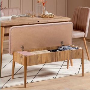 Lavice Vina Bench Atlantic Pine, Stone obraz