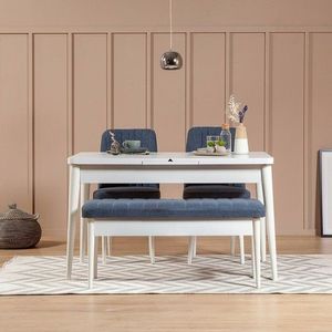 Lavice Vina 1048 - 1 - Dark Blue, White obraz