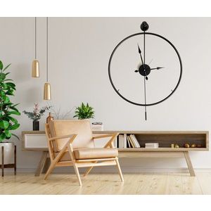 Dekorativní kovové nástěnné hodiny Mclock-00102 obraz