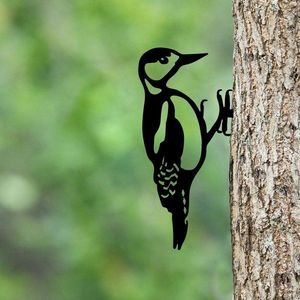 Zahradní dekorace Bird On The Branch 01 - Black obraz