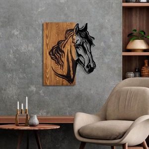 Dekorativní dřevěný doplněk na zeď Horse 1 obraz