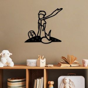 Dekorativní kovový doplněk na zeď The Little Prince 3 obraz