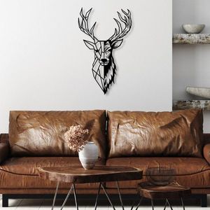 Dekorativní kovový doplněk na zeď Red Deer 2 obraz