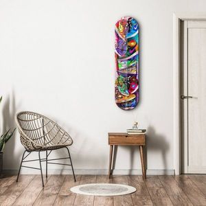 Dekorativní obraz z tvrzeného skla Colorful Sneakers obraz