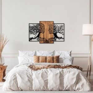 Dekorativní dřevěný doplněk na zeď Tree Love - 312 obraz