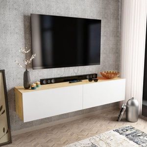 TV stolek Poling - White, Sapphire obraz