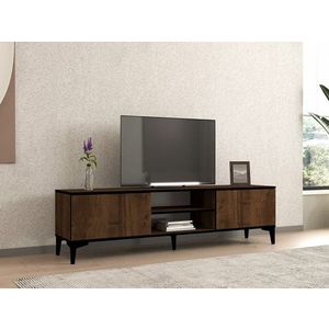 TV stolek Erem - Walnut, Black obraz