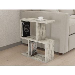 Odkládací stolek / Příruční stolek Zet - Freesia Marble obraz