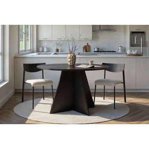 Jídelní stůl Virella - Wood Black obraz