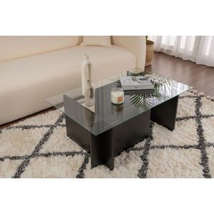 Konferenční stolek Vetrino - Wood Black obraz