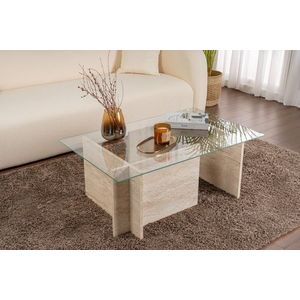 Konferenční stolek Vetrino - Travertine obraz