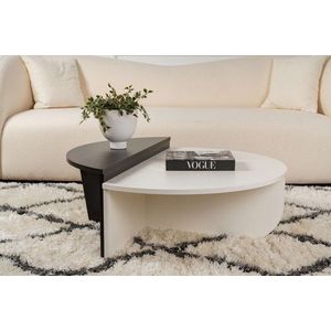 Konferenční stolek Orion - Wood White, Wood Black obraz