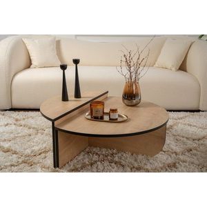 Konferenční stolek Orion - Honey Oak, Black obraz
